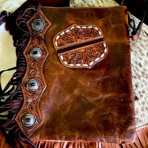 American Darling purse looks like rodeo chaps